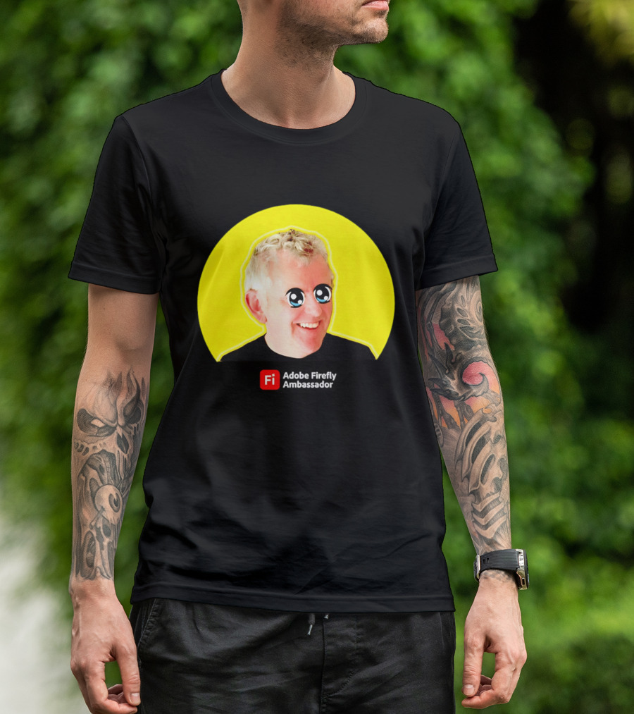 John Nack Firefly Ambassador Anime Eyes Yellow Circle Fi T-Shirt