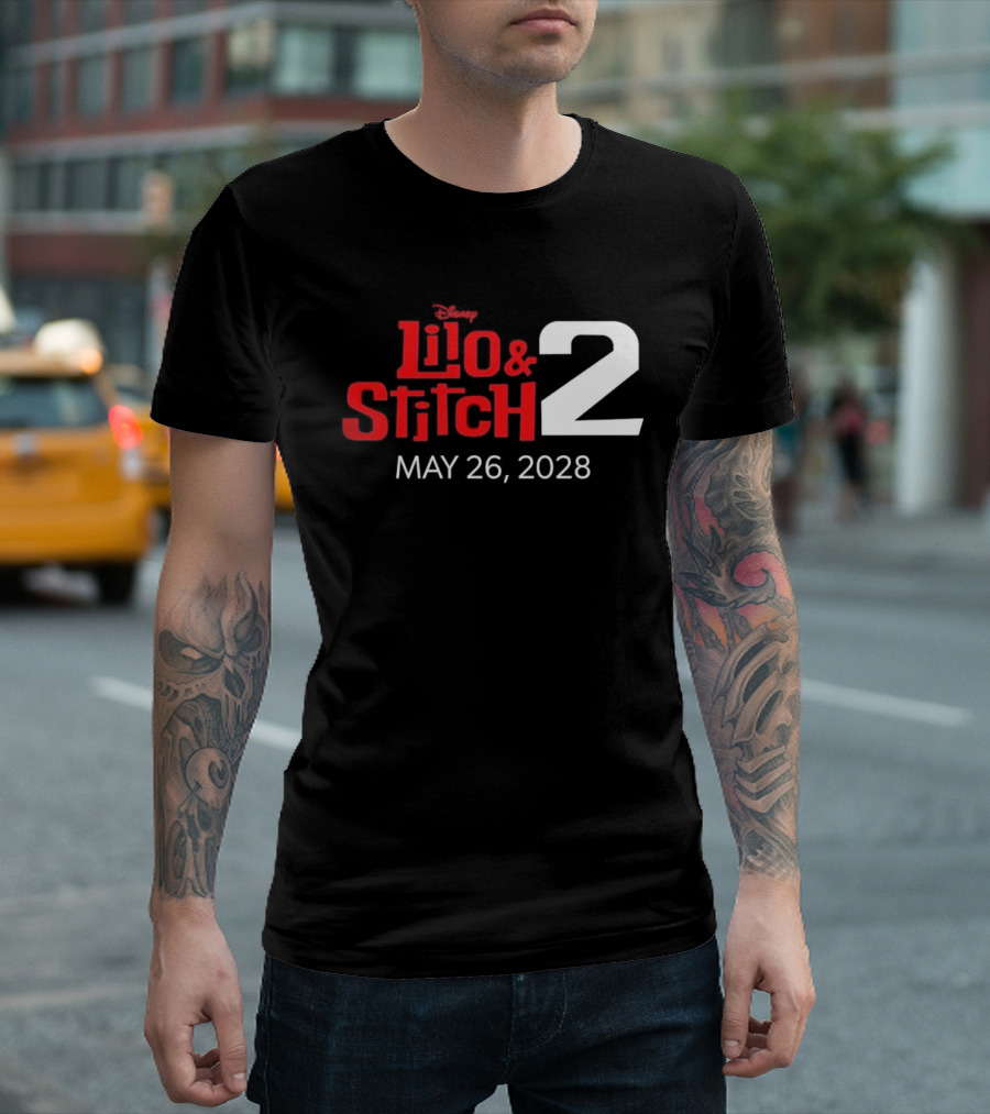 Lilo And Stitch 2 Disney May 26 2028 T-Shirt