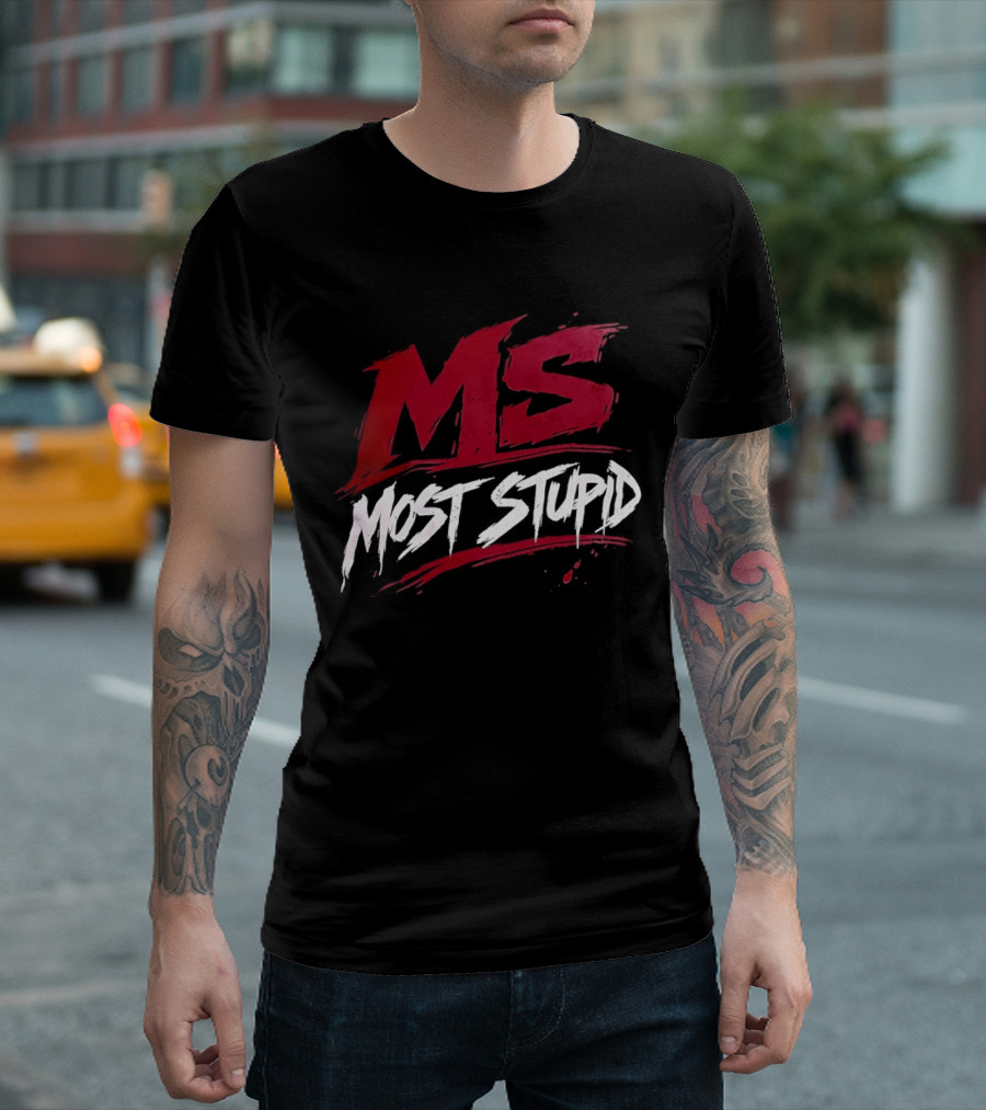 MS Most Stupid Ricochet T-Shirt