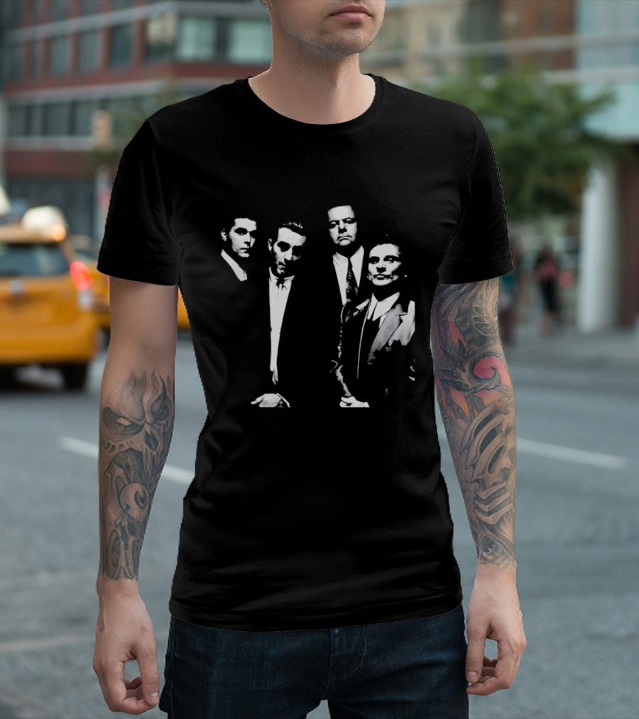 Goodfellas Robert De Niro Ray Liotta Joe Pesci Lorraine Bracco Movie Cast T-Shirt