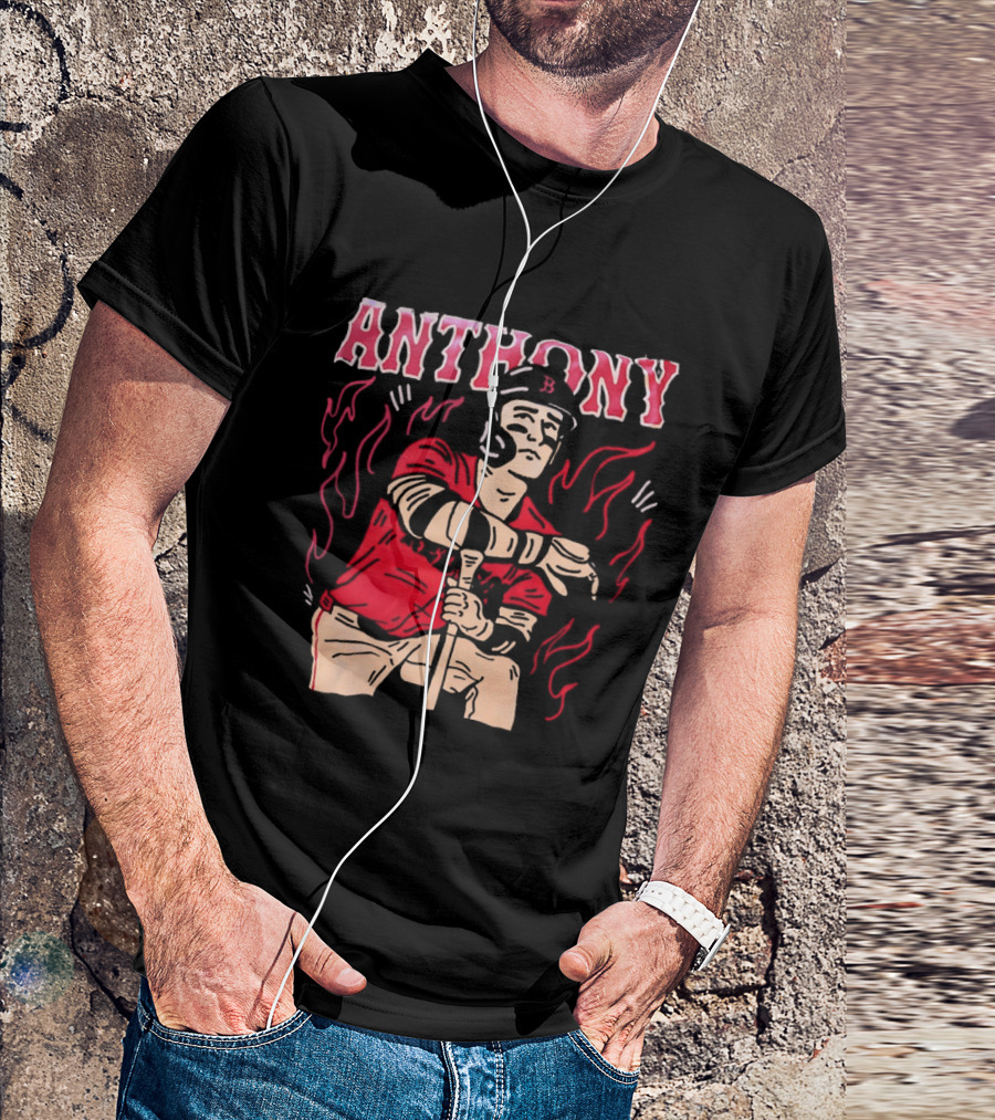 Anthony Red Sox Baseball Roman Anthony T-Shirt