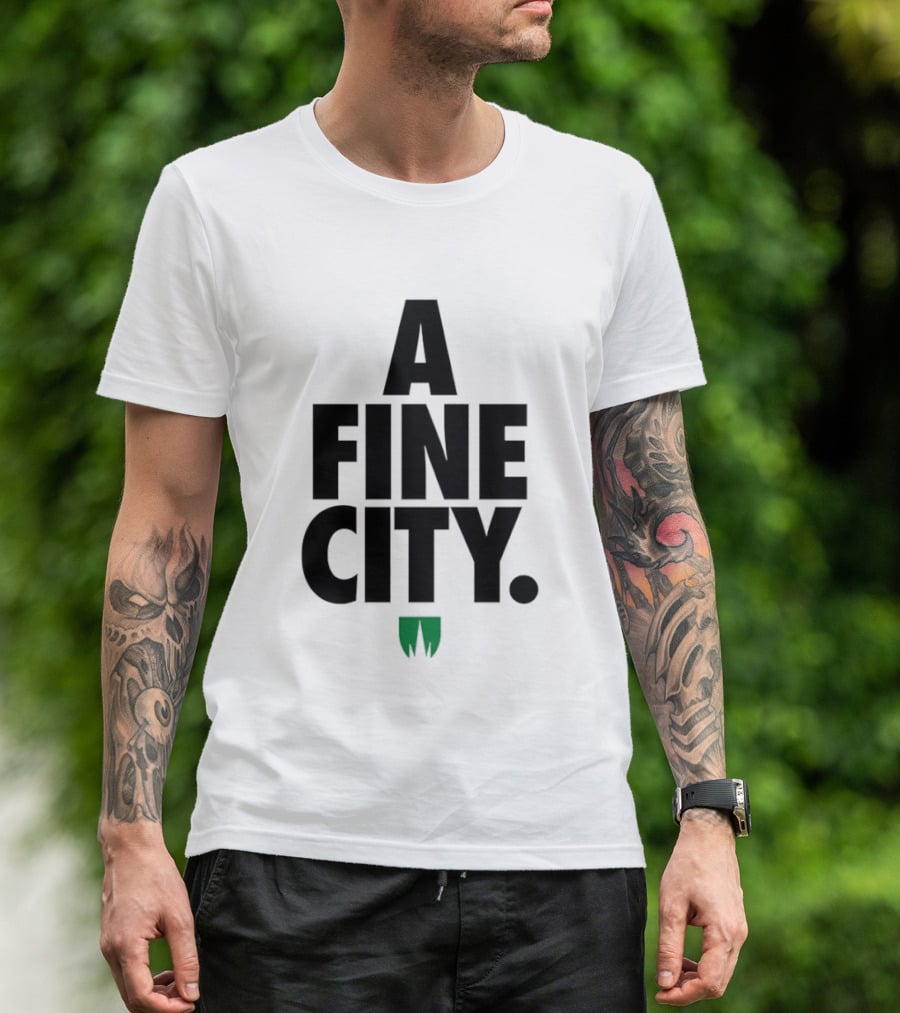 A Fine City Norwich Iconic Norwich Cathedral Spire T-Shirt