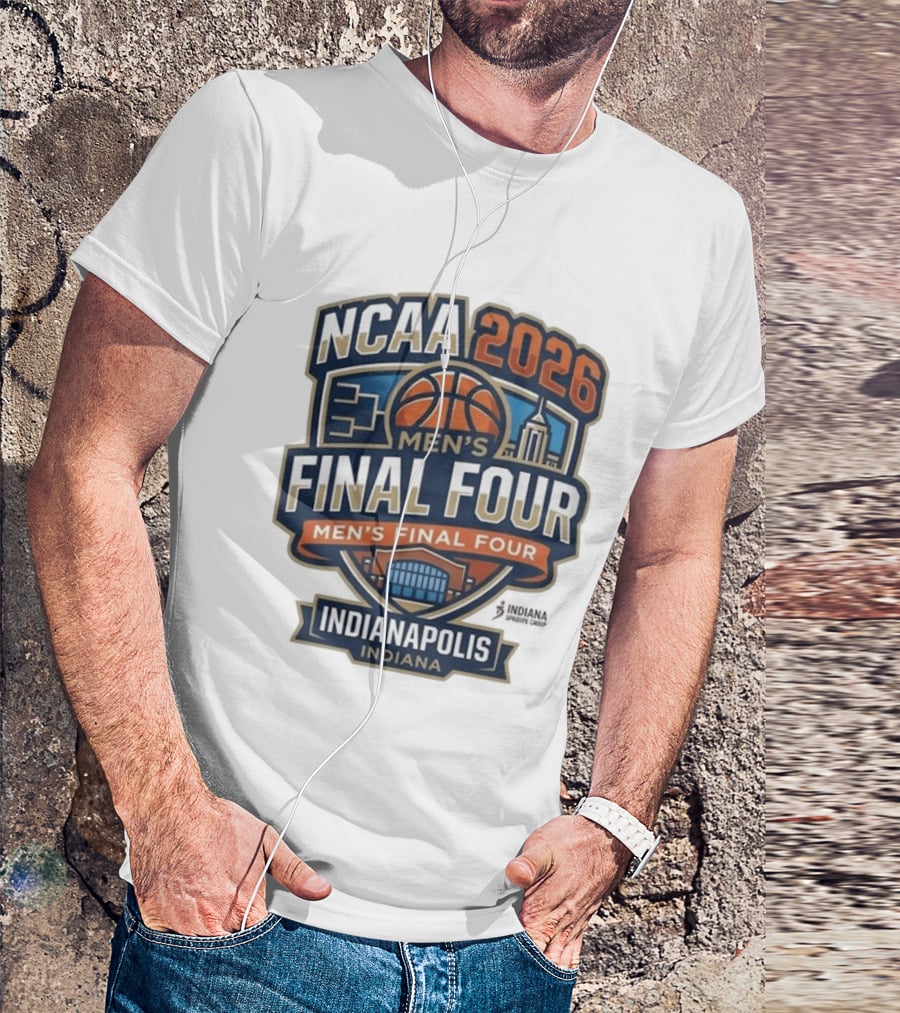 NCAA 2026 Men's Final Four Indianapolis Indiana Tournament T-Shirt