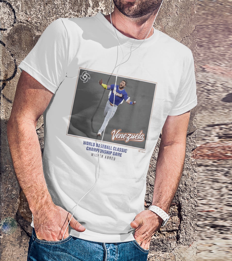 Venezuela Wilyer Abreu 2026 World Baseball Classic Championship Home Run Celebration T-Shirt