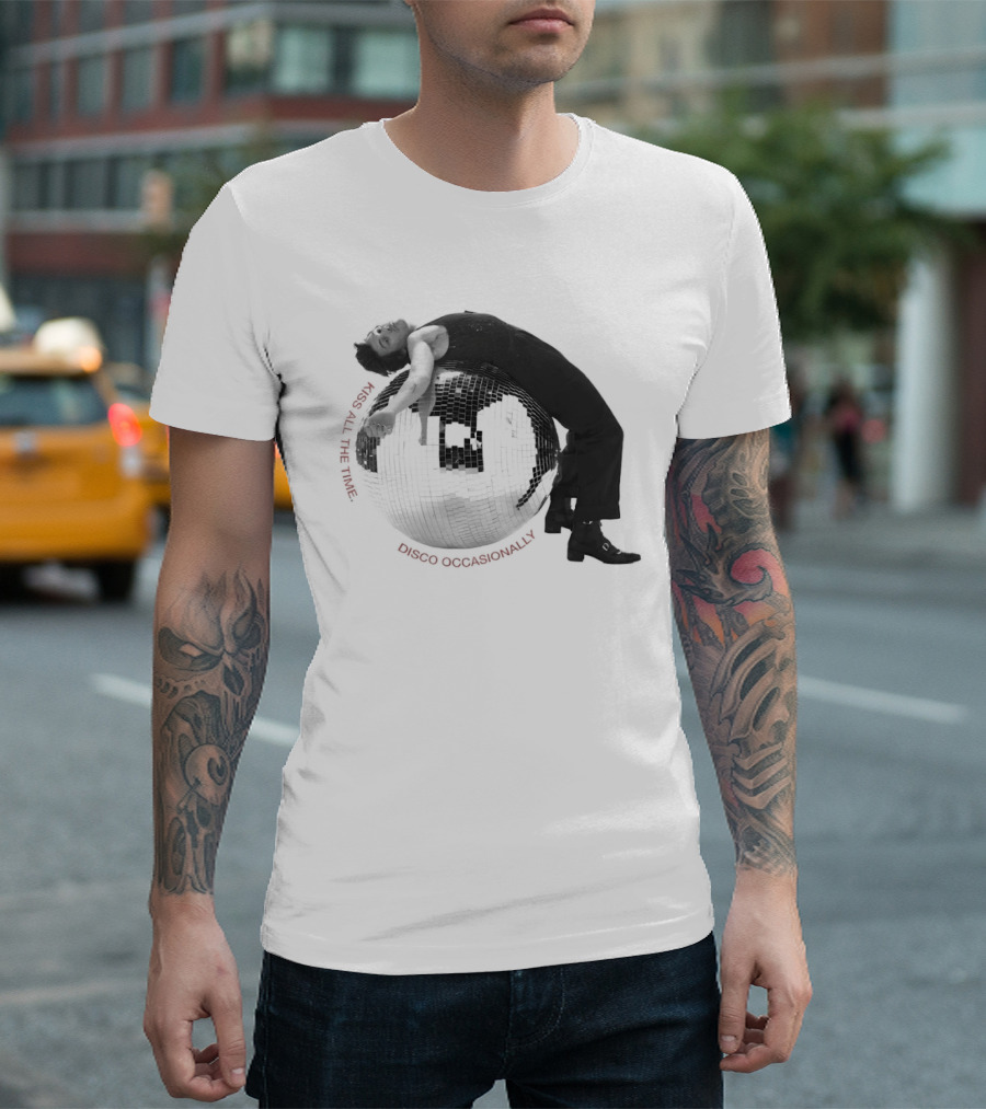 All The Time Disco Ball Harry Kiss Disco Occasionally T-Shirt