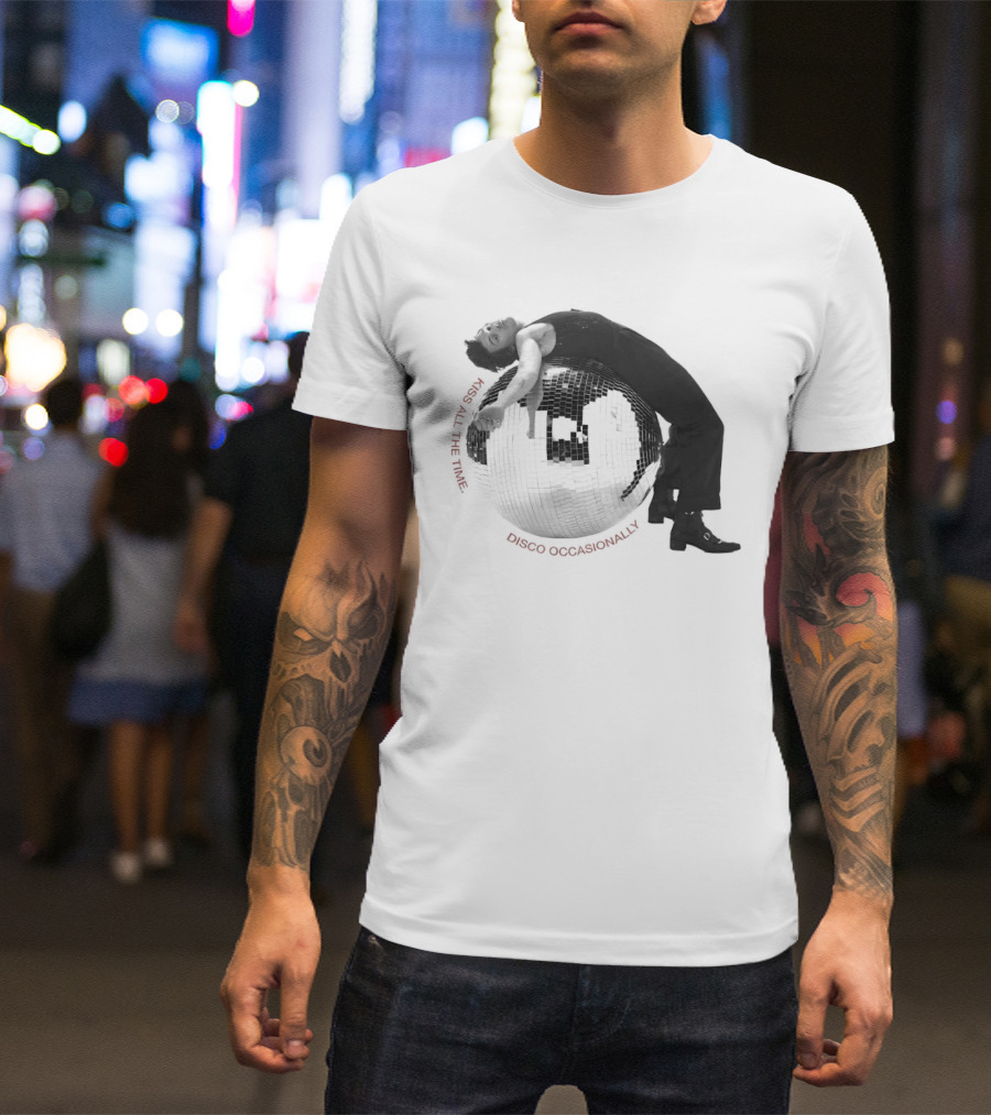 All The Time Disco Ball Harry Kiss Disco Occasionally T-Shirt