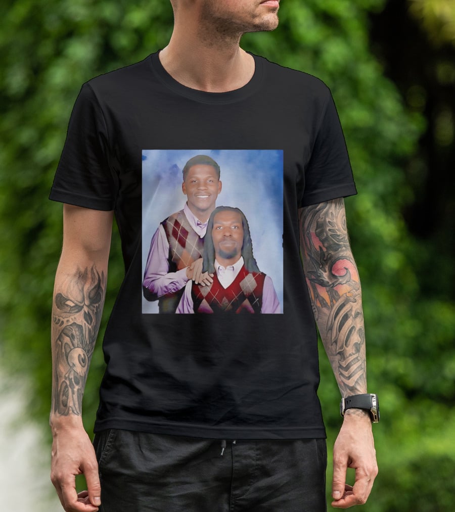 Anthony Edwards Naz Reid Step Brothers Minnesota Timberwolves T-Shirt