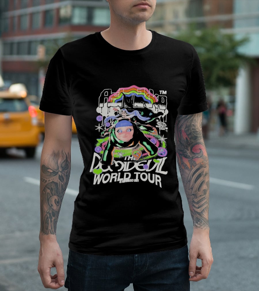 Ashnikko Demidevil World Tour Rainbow T-Shirt
