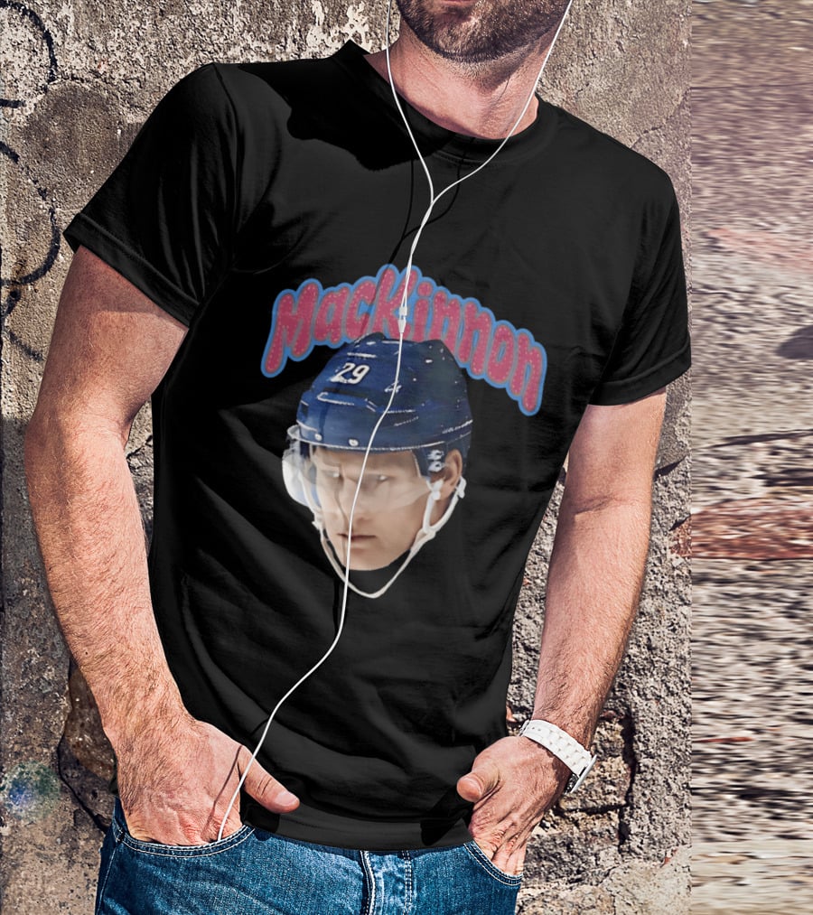 MacKinnon Big Head 29 Colorado Avalanche 26 T-Shirt