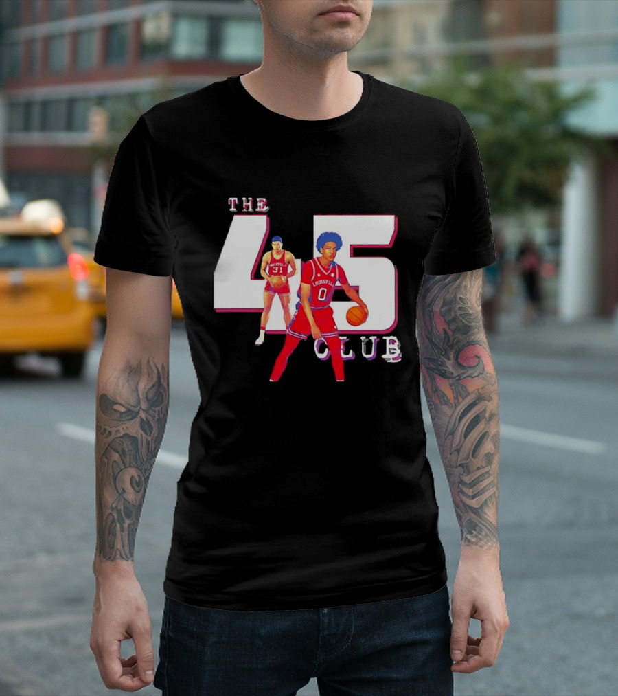 The 45 Club Louisville Cardinals Basketball Mikel Brown 31 And 0 T-Shirt