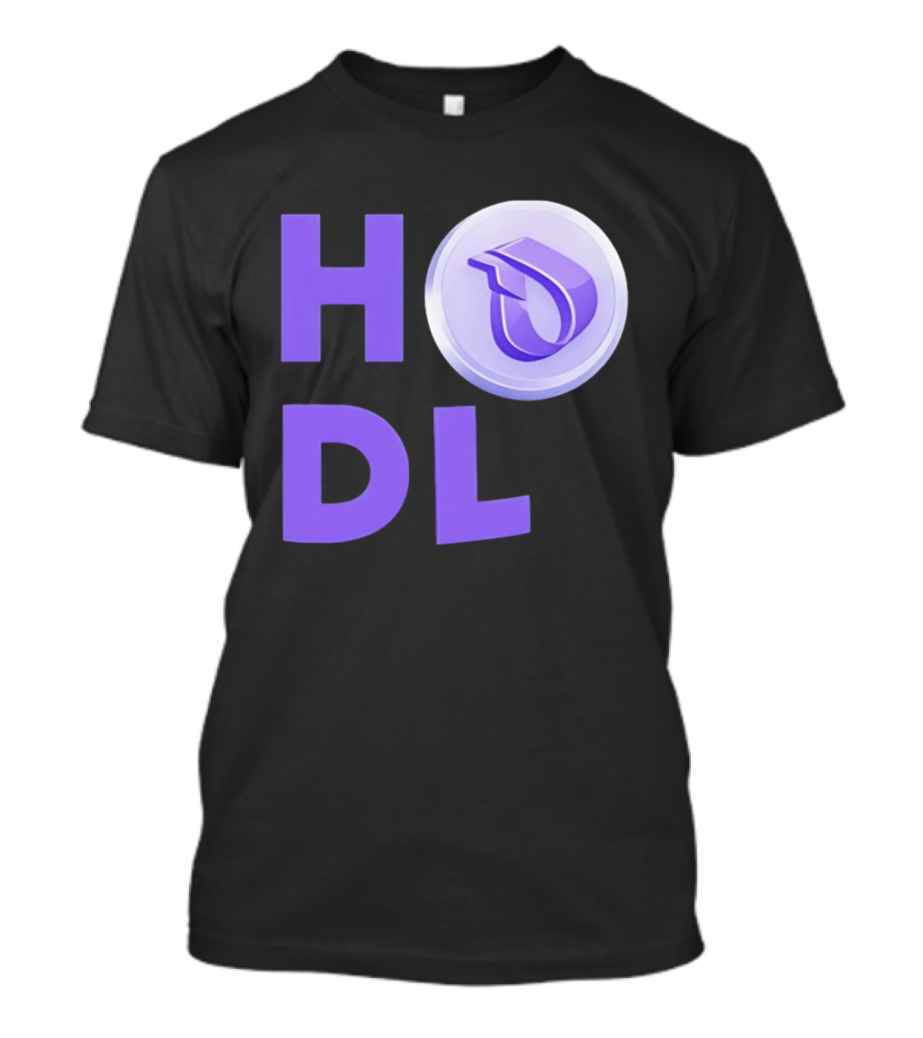 HODL Crypto Purple T-Shirt