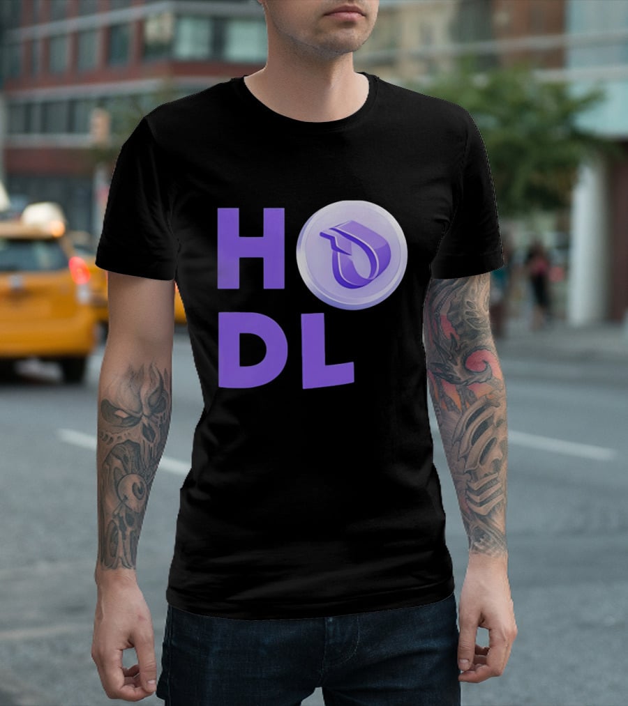 HODL Crypto Purple T-Shirt
