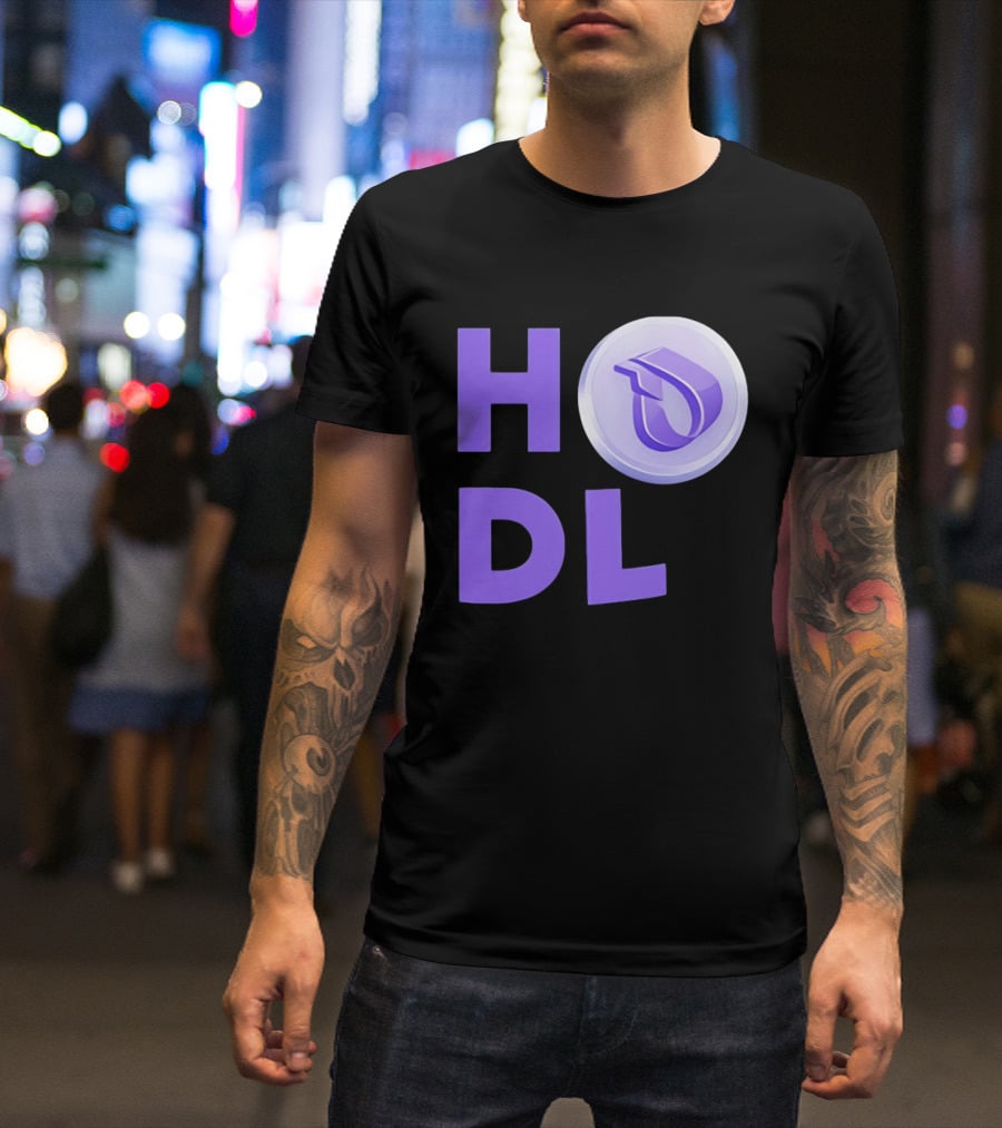 HODL Crypto Purple T-Shirt