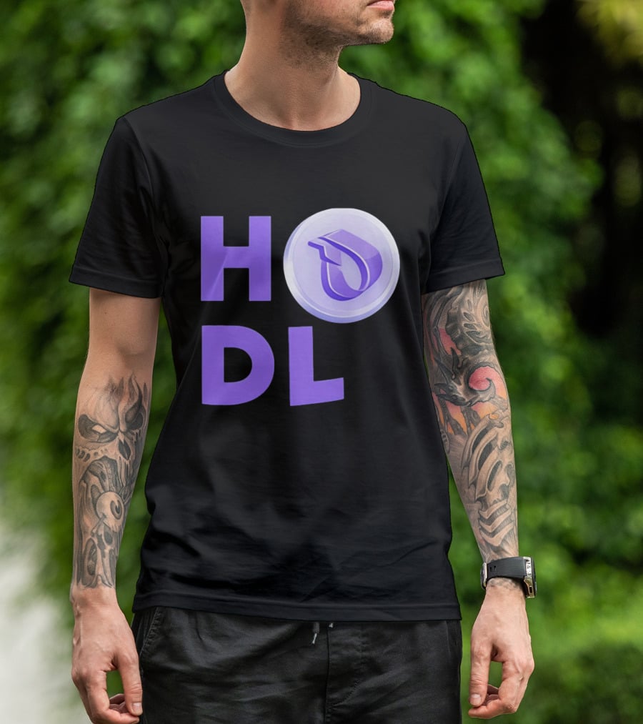 HODL Crypto Purple T-Shirt