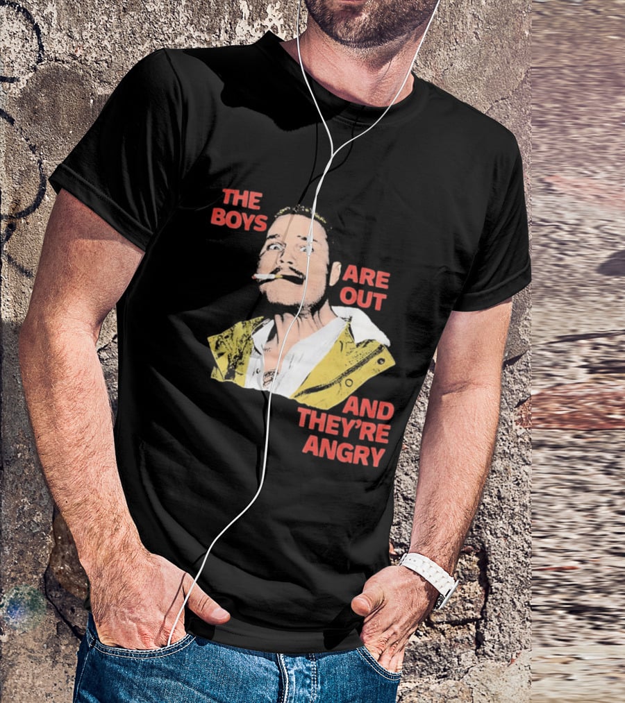 Zach Bryan The Boys Are Out And They're Angry Bold Comic T-Shirt