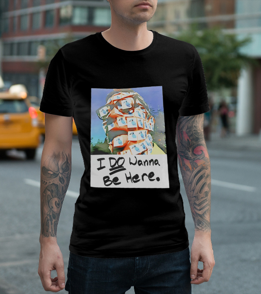 Switchfoot I Do Wanna Be Here Post It Note Collage T-Shirt