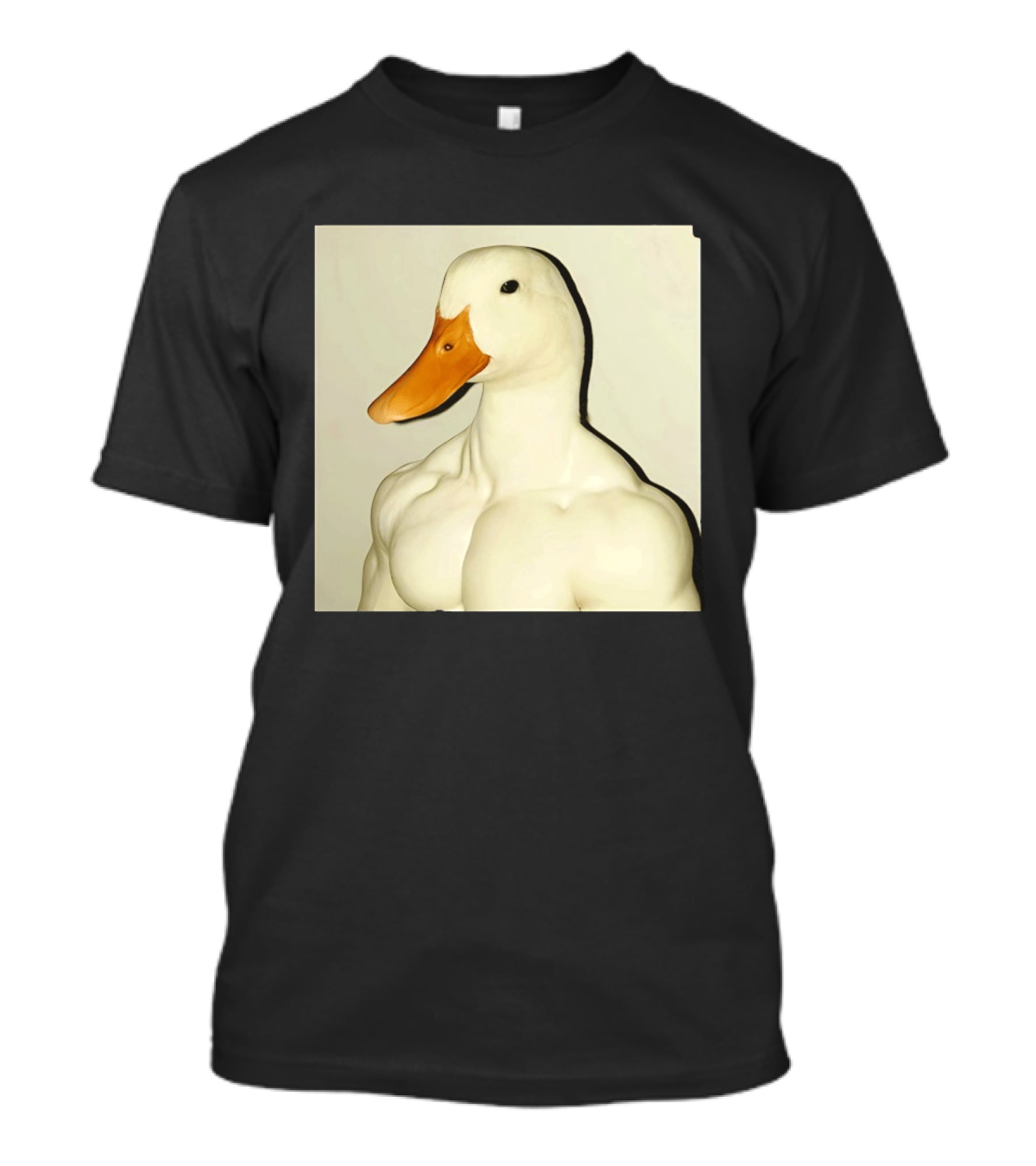 Muscle Goose Meme Buff Animal Bodybuilder Goose T-Shirt