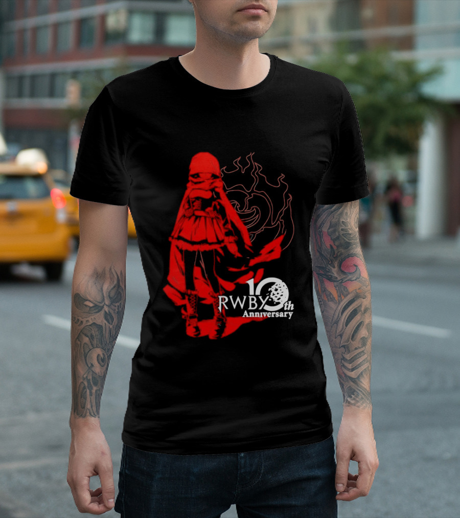 RWBY 10th Anniversary Ruby Rose T-Shirt