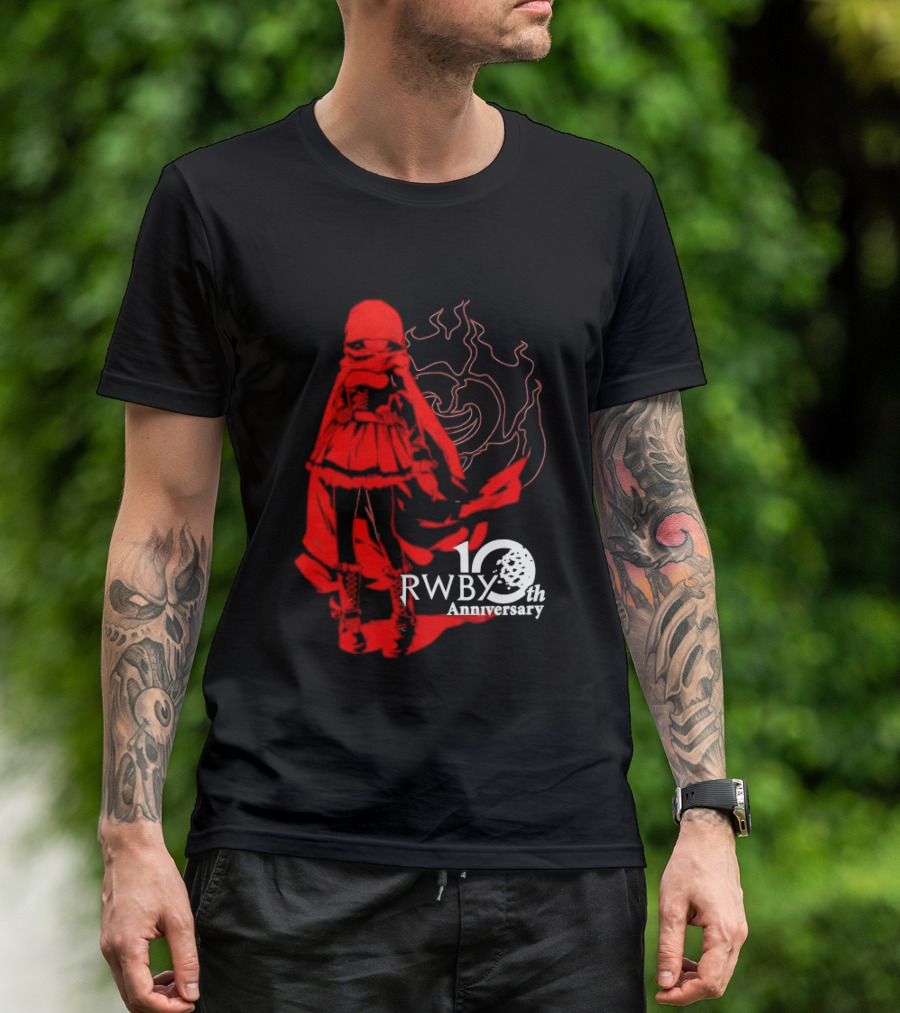 RWBY 10th Anniversary Ruby Rose T-Shirt