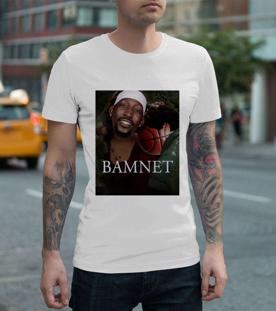 Bamnet Bam Adebayo Miami Heat Meme Basketball Headband T-Shirt