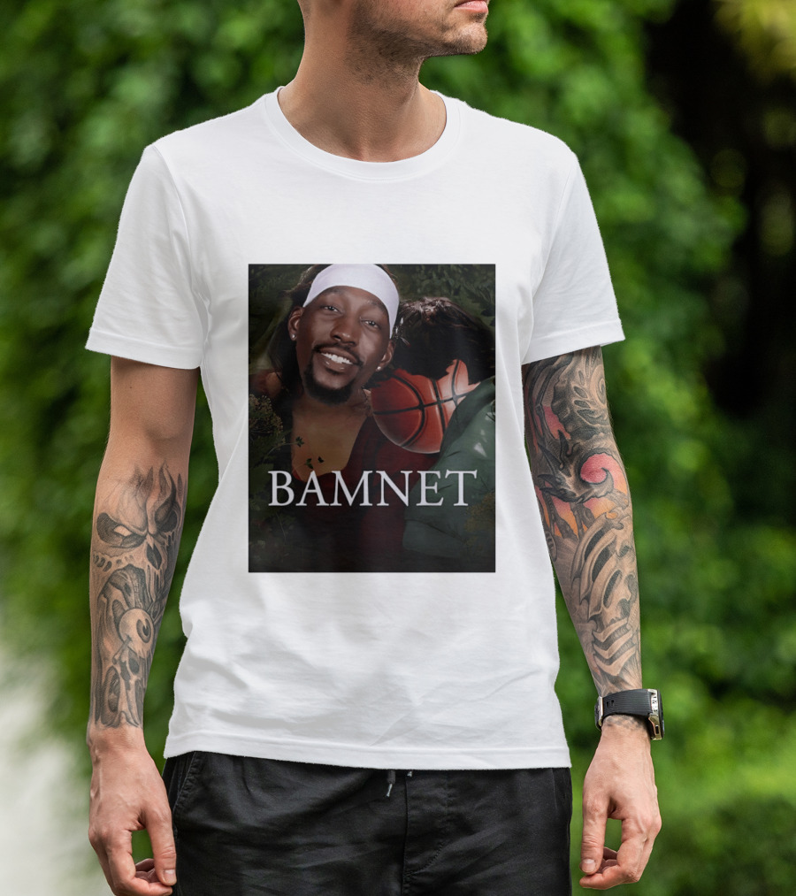 Bamnet Bam Adebayo Miami Heat Meme Basketball Headband T-Shirt