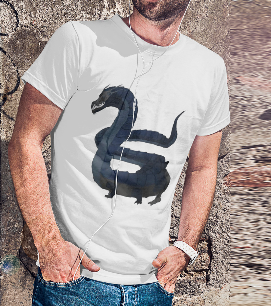 Behir Creature Dungeons And Dragons Fantasy Monster T-Shirt