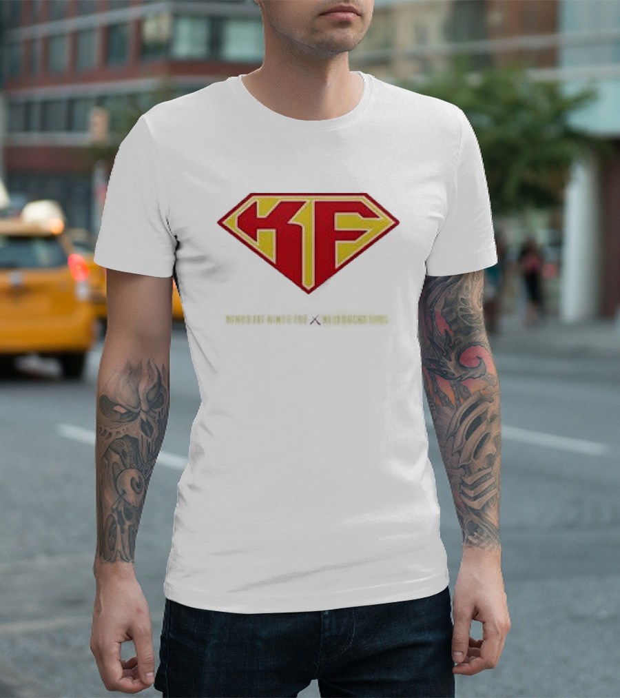 KFKF New Rockstars Super Strongman Tomorrow Hero T-Shirt
