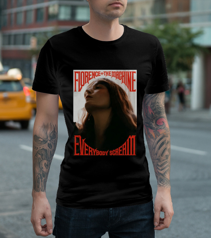 Florence + The Machine Everybody Scream SSE Arena Belfast 2026 T-Shirt