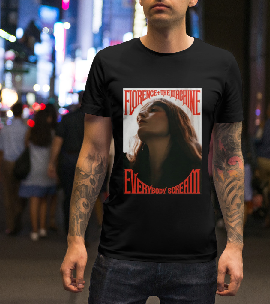 Florence + The Machine Everybody Scream SSE Arena Belfast 2026 T-Shirt