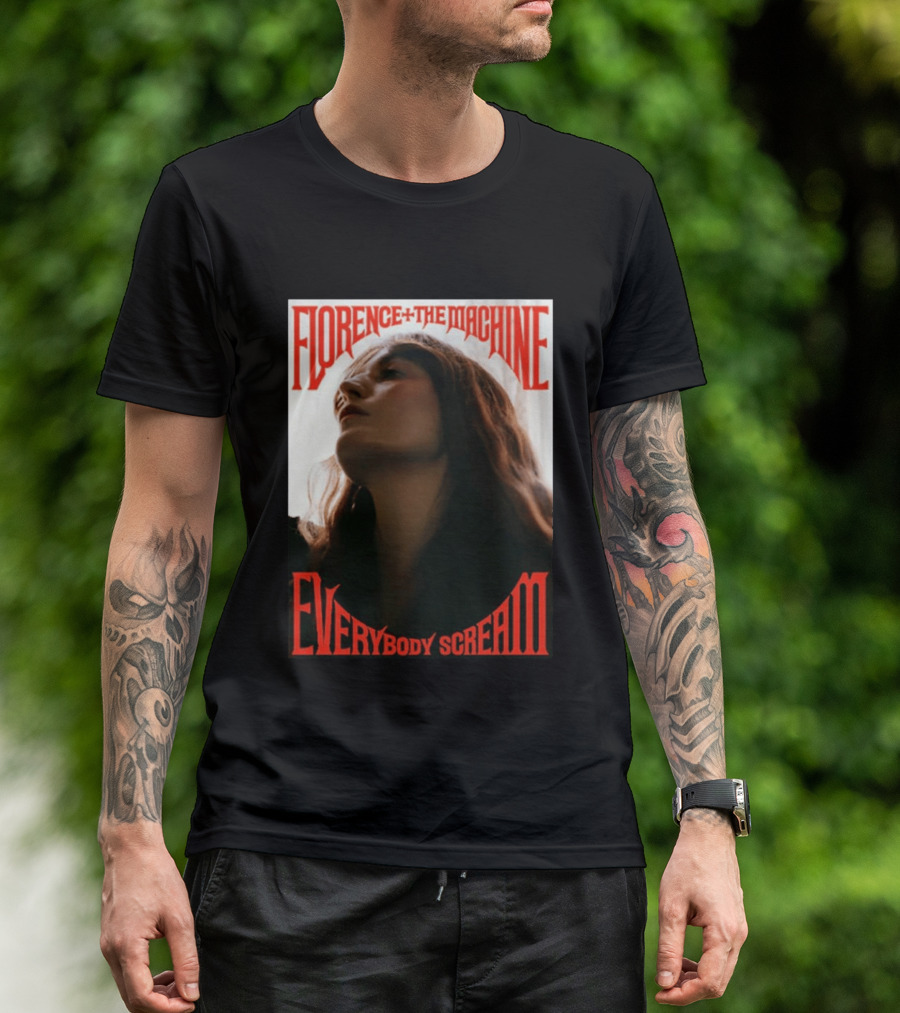 Florence + The Machine Everybody Scream SSE Arena Belfast 2026 T-Shirt