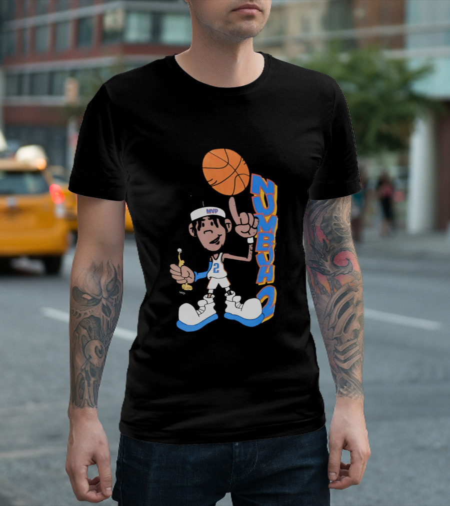 Jalen Brunson MVP Numbuh 2 New York Knicks Basketball T-Shirt