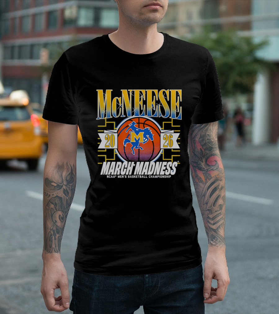 McNeese Cowboys 2026 NCAA Men's Basketball Championship March Madness T-Shirt
