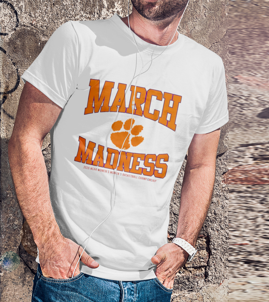 Clemson Tigers Women's Basketball NCAA March Madness 2026 Championship T-Shirt