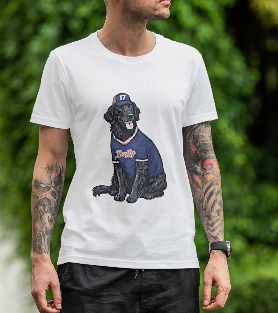 Keith Hernandez 17 New York Mets Duffy Jersey Dog T-Shirt