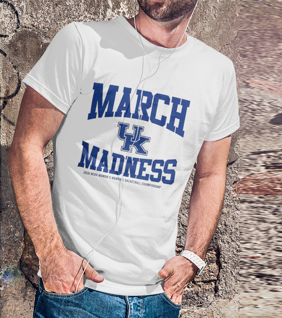 2026 NCAA Women's Basketball March Madness Kentucky Wildcats Championship T-Shirt