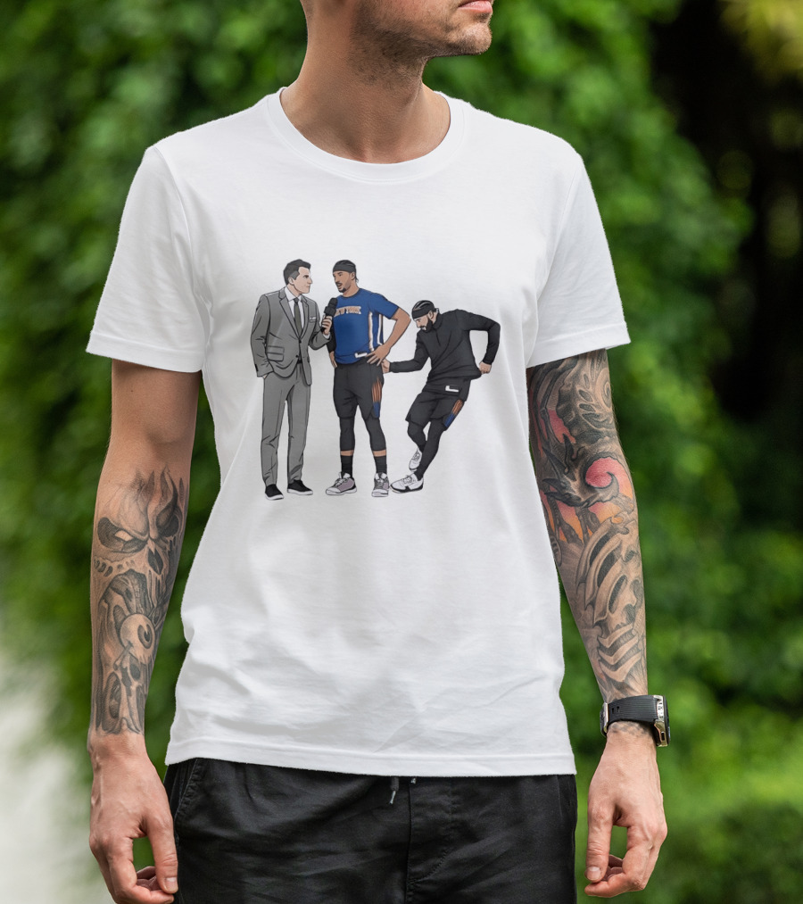 The Butt Slap New York Knicks Interview Scene T-Shirt
