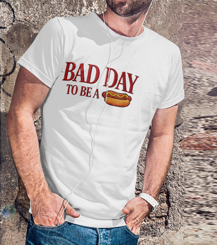 Bad Day To Be A Hot Dog Nationals T-Shirt