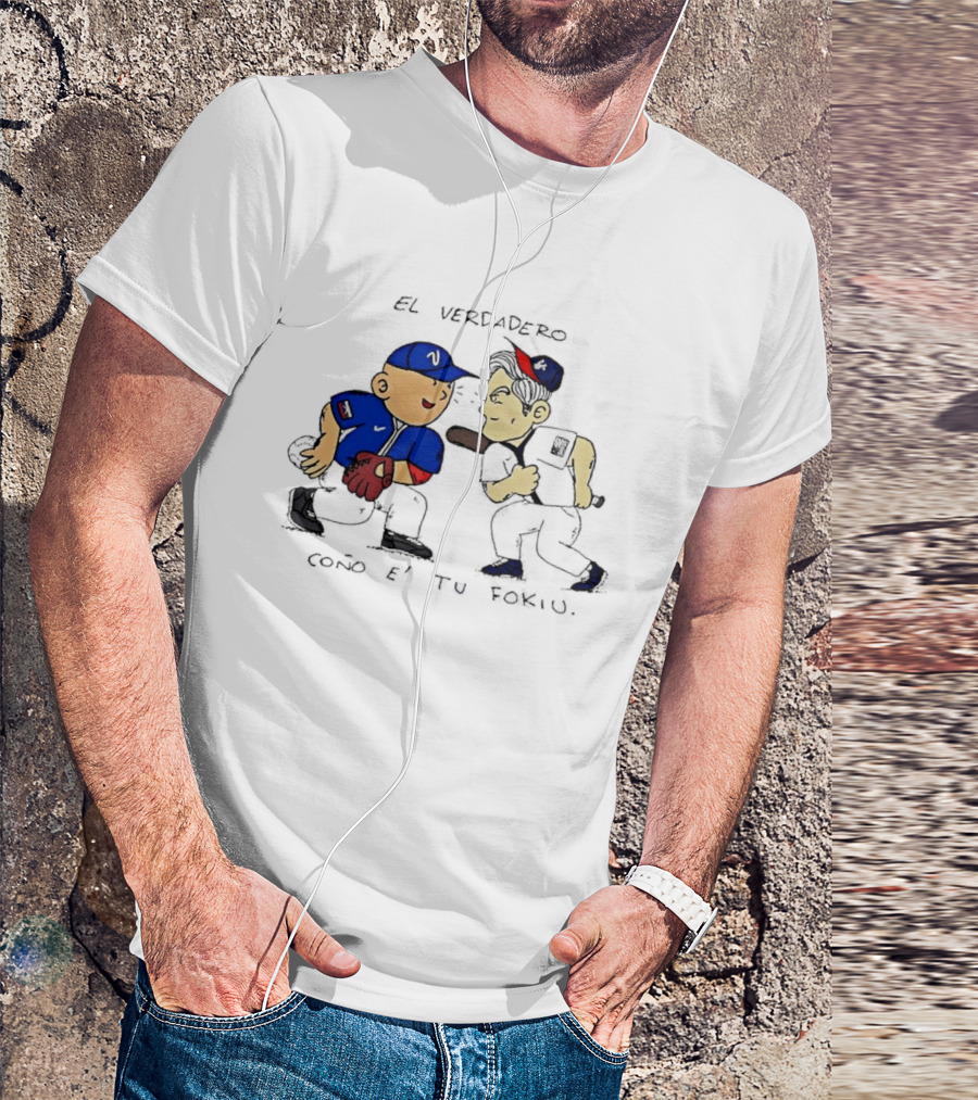 Venezuela Vs USA Baseball El Verdadero Cono C U Boniku T-Shirt