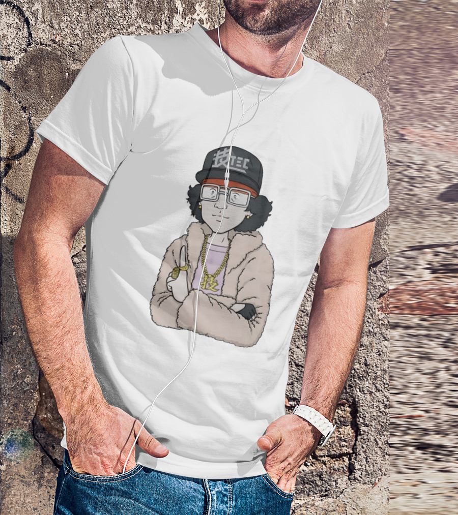 Romeo Is A Dead Man Meijin Anime Gangster Style With TEC Hat And Fur Coat T-Shirt
