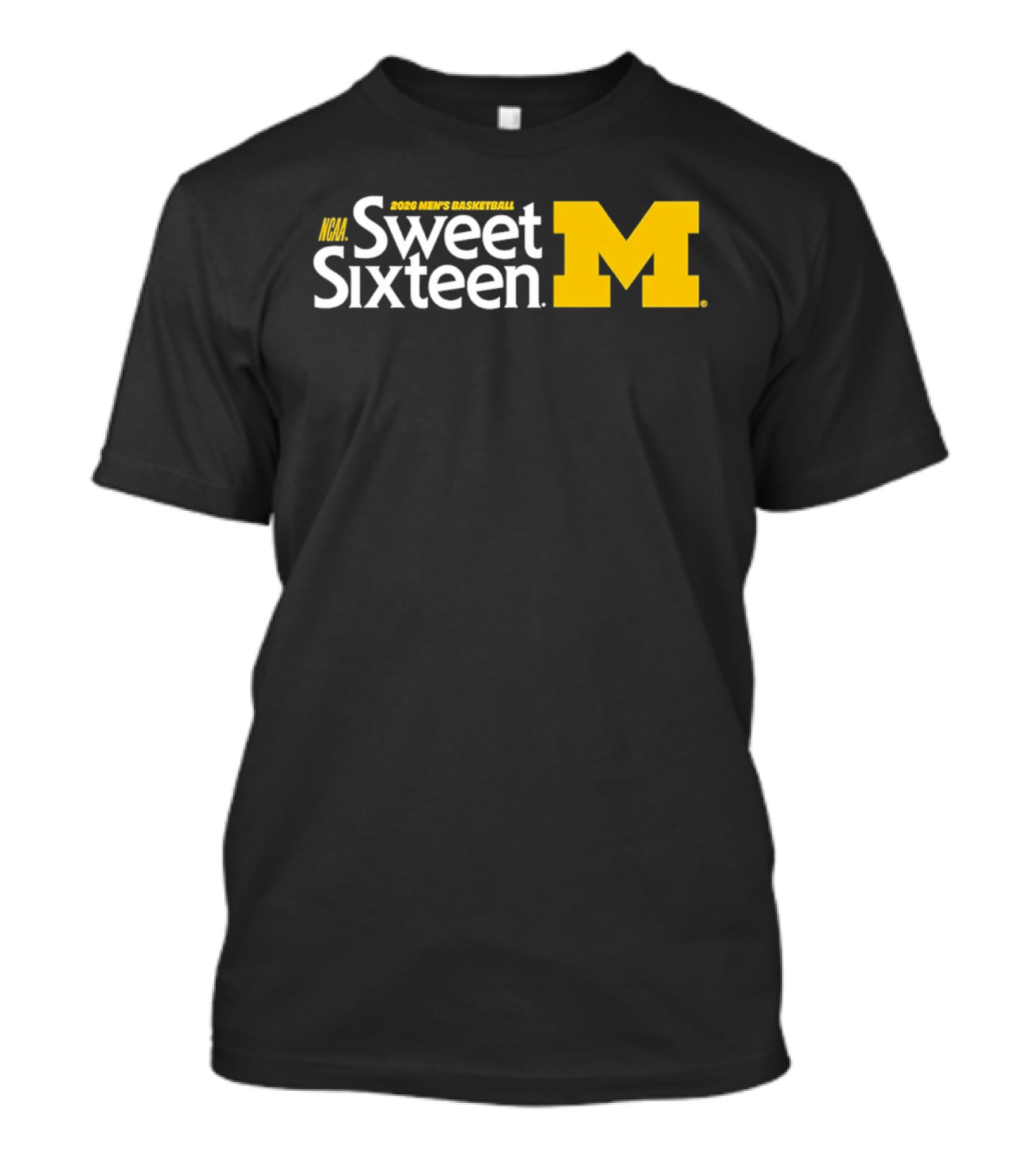 2026 NCAA Men's Basketball Sweet Sixteen Michigan T-Shirt