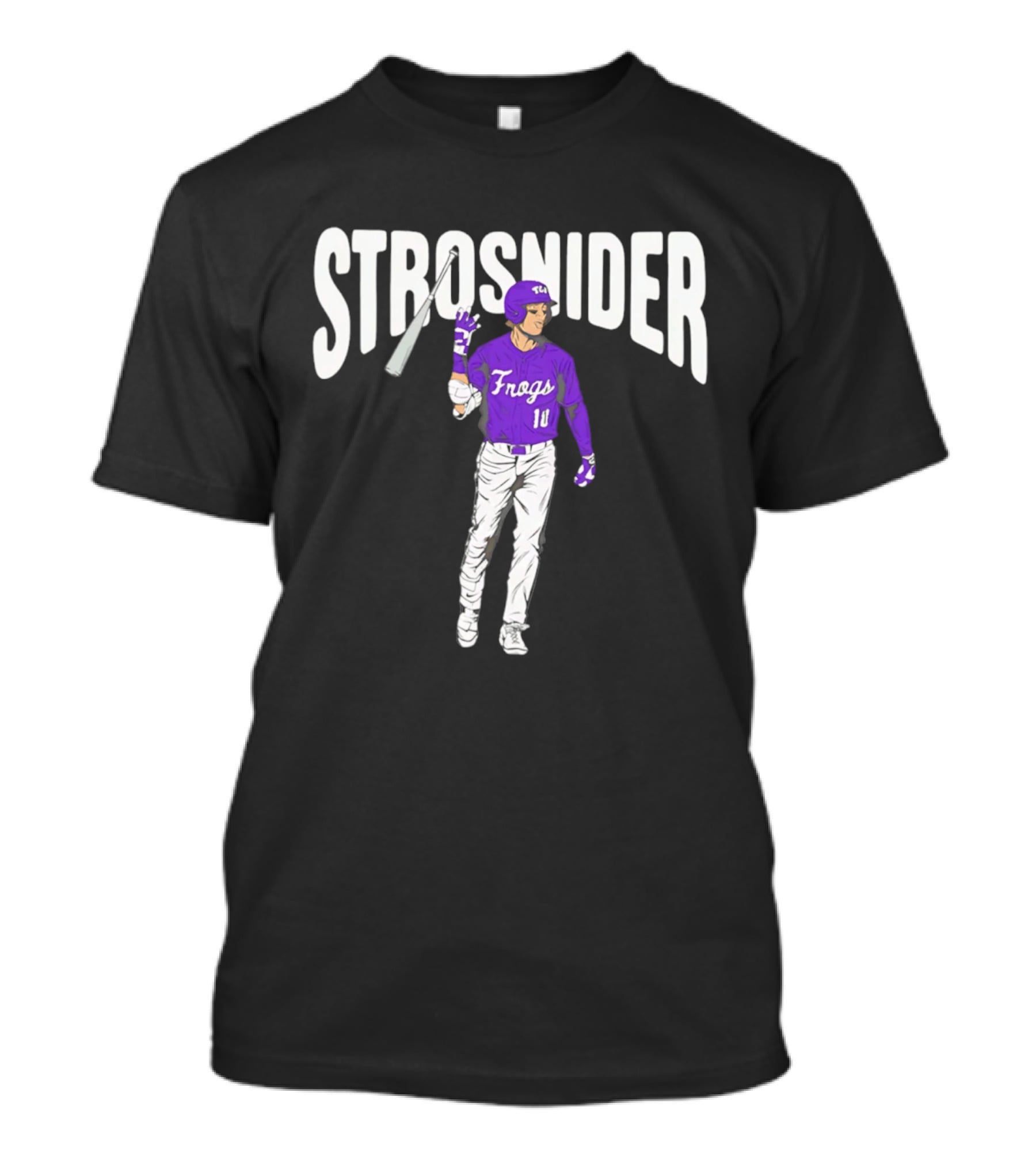Strosnider Frogs TCU Baseball Player 11 T-Shirt