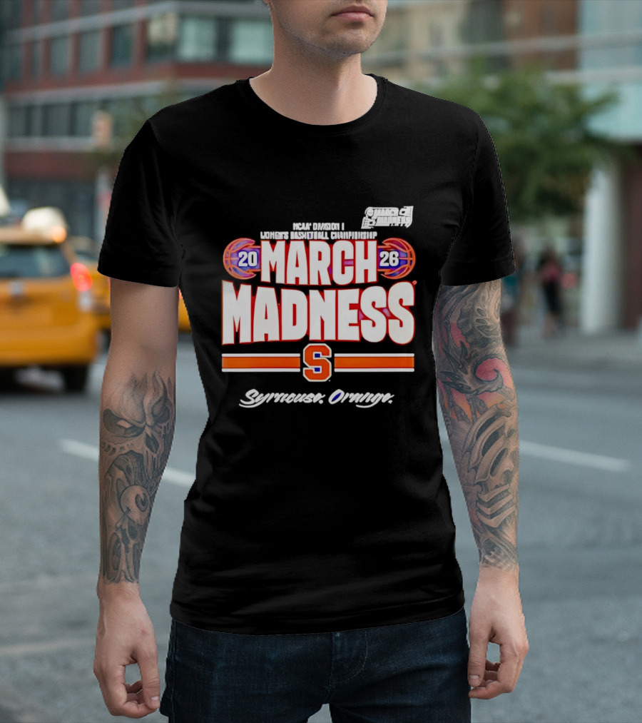 Syracuse Orange 2026 March Madness Basketball T-Shirt