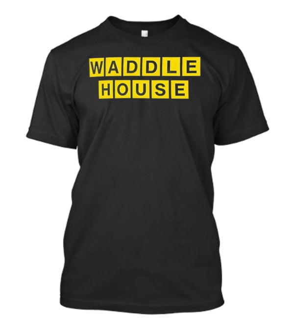 Waddle House Yellow Block Letters T-Shirt