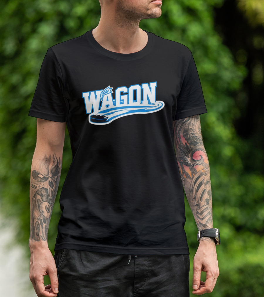 NHL Colorado Avalanche Wagon Hockey Puck T-Shirt