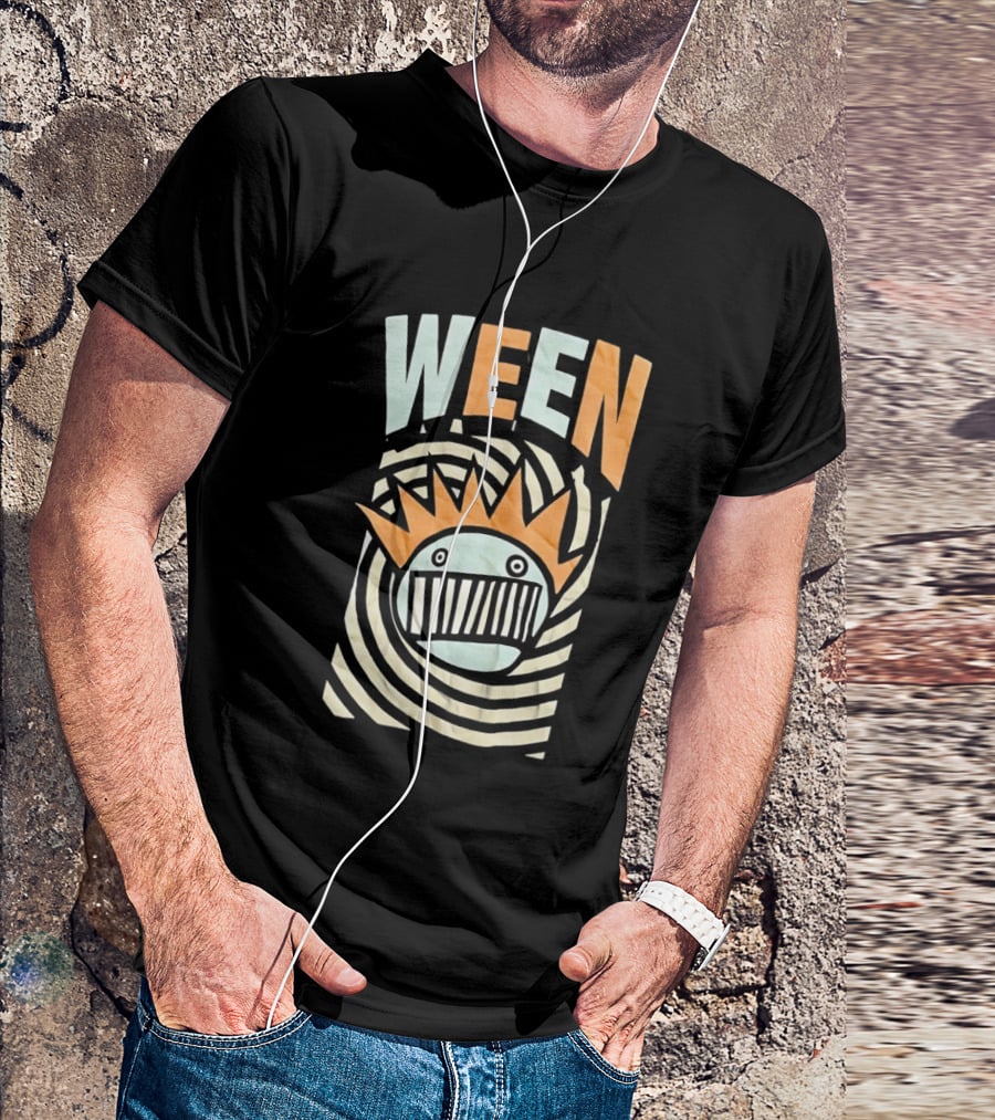 Ween 2017 Tour Boognish Icon Spiral T-Shirt