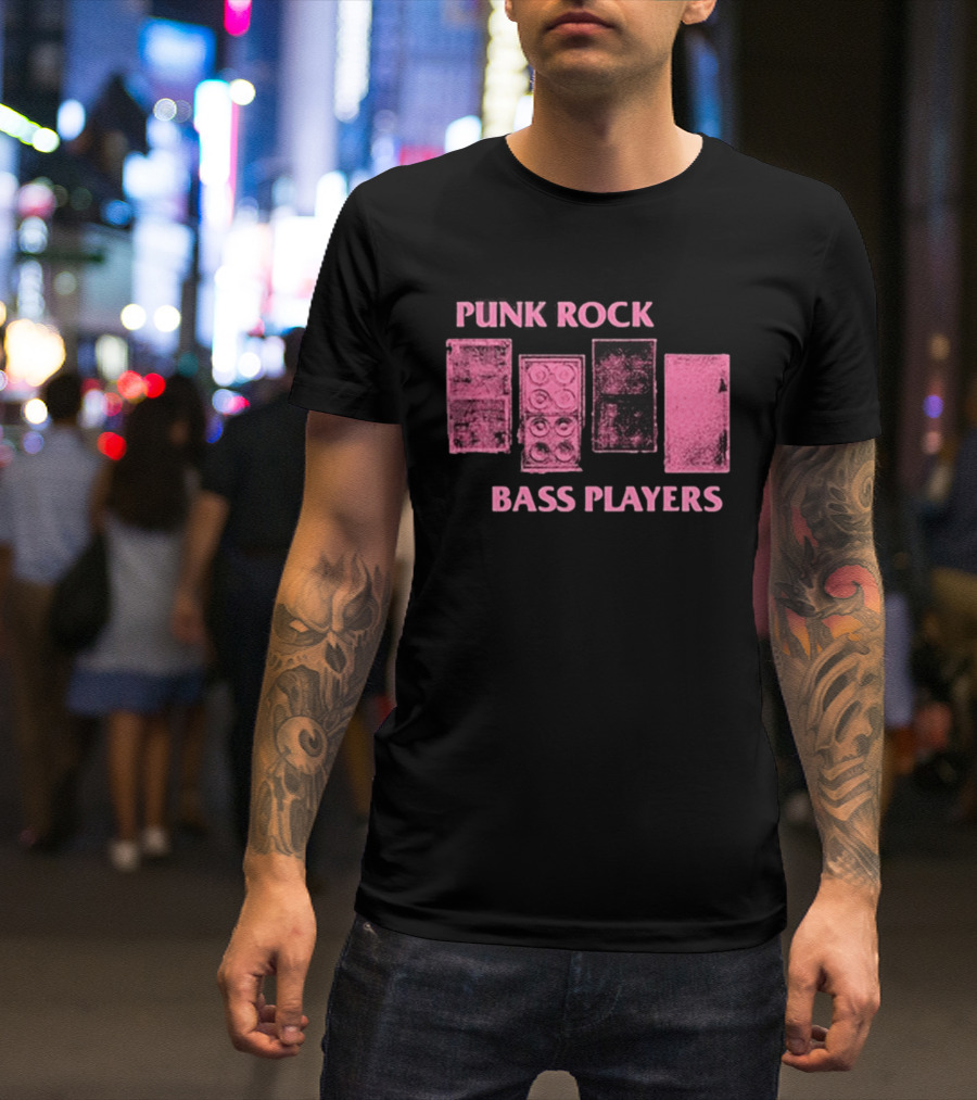 Punk Rock Bass Players Amplifier Speaker Stacks T-Shirt