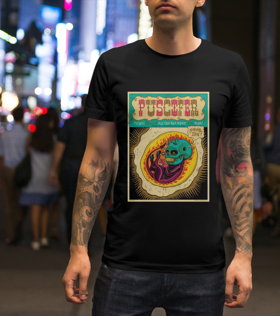 Puscifer Las Vegas March 20 2026 The Chelsea Cosmopolitan Normal Isn't Tour T-Shirt