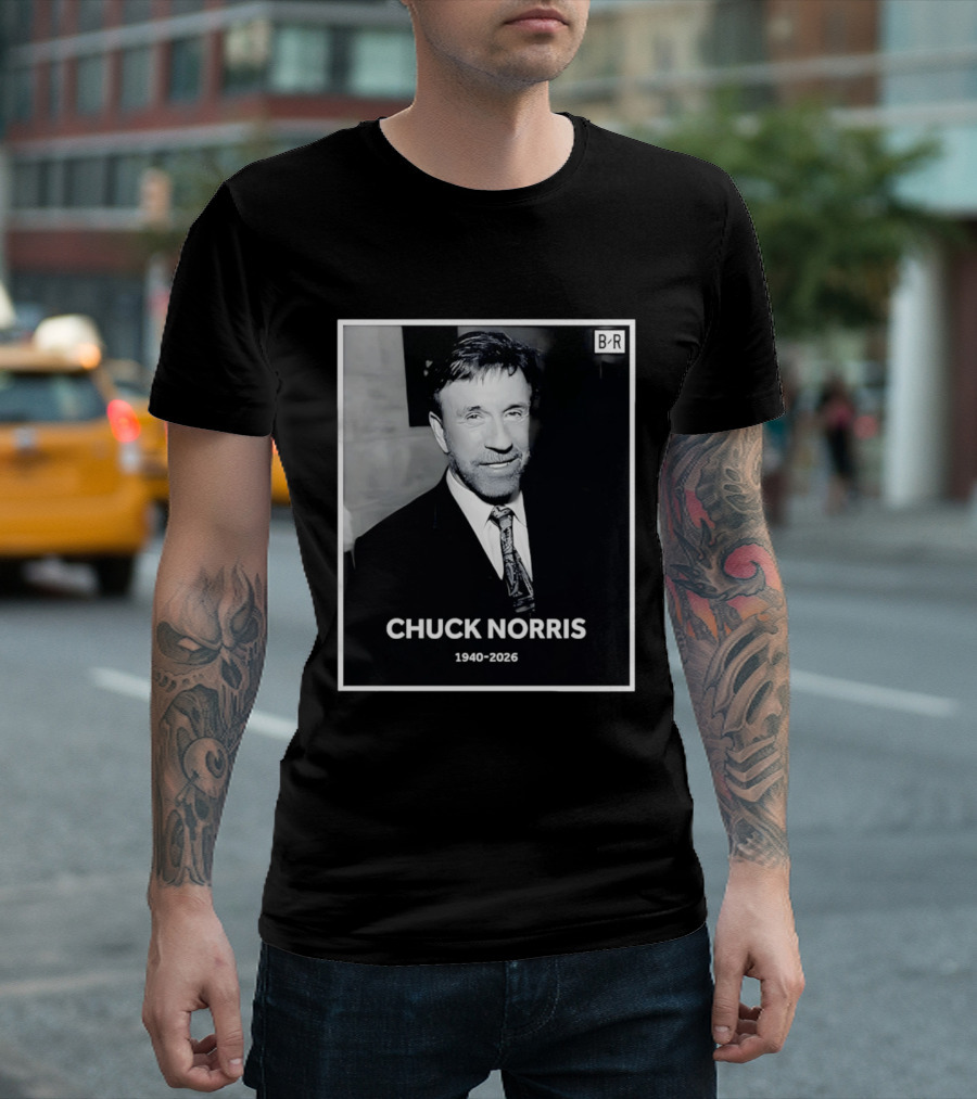Chuck Norris 1940 2026 B R Legend T-Shirt