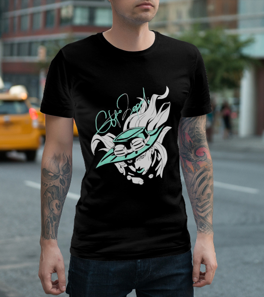 Gyro Zeppeli Steel Ball Run T-Shirt