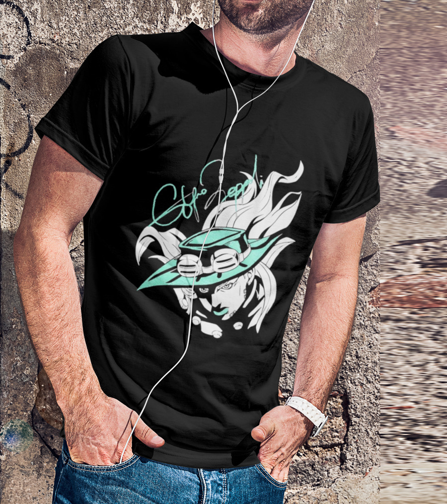 Gyro Zeppeli Steel Ball Run T-Shirt